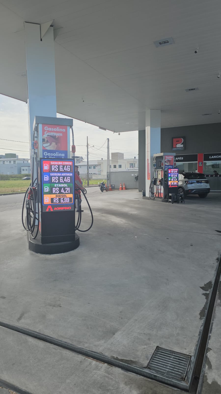 Totem de pista — posto
